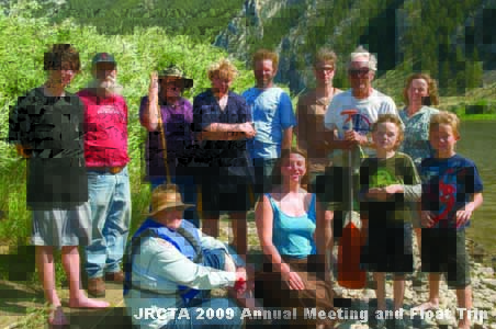 2009 Annual JCRT float trip.