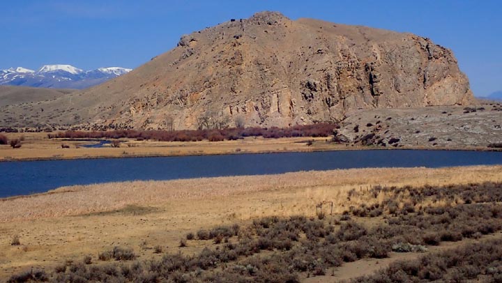 Beaverhead Rock.